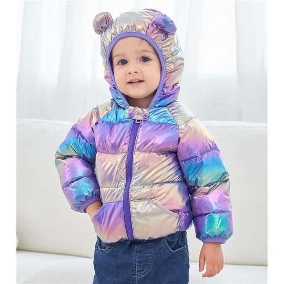 Unisex Winter Coats for Kids - Gift for Baby Boys Girls Jacket - Picture 6 of 6